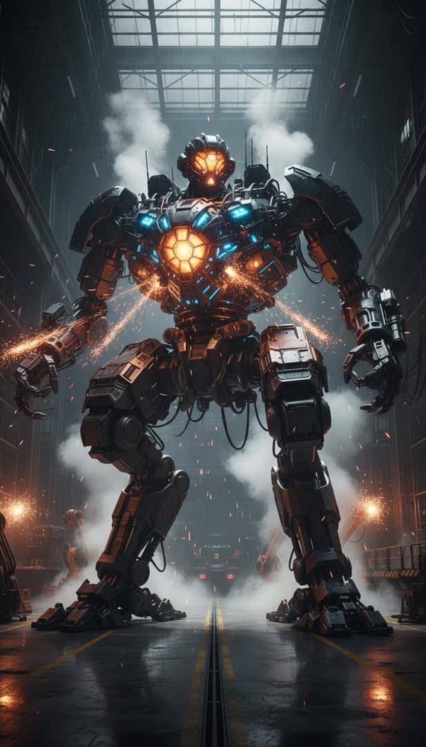Mecha hangar