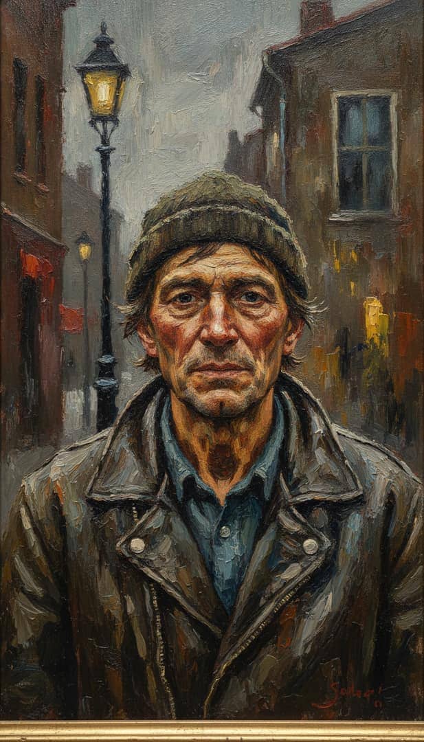 Oil-paint remix