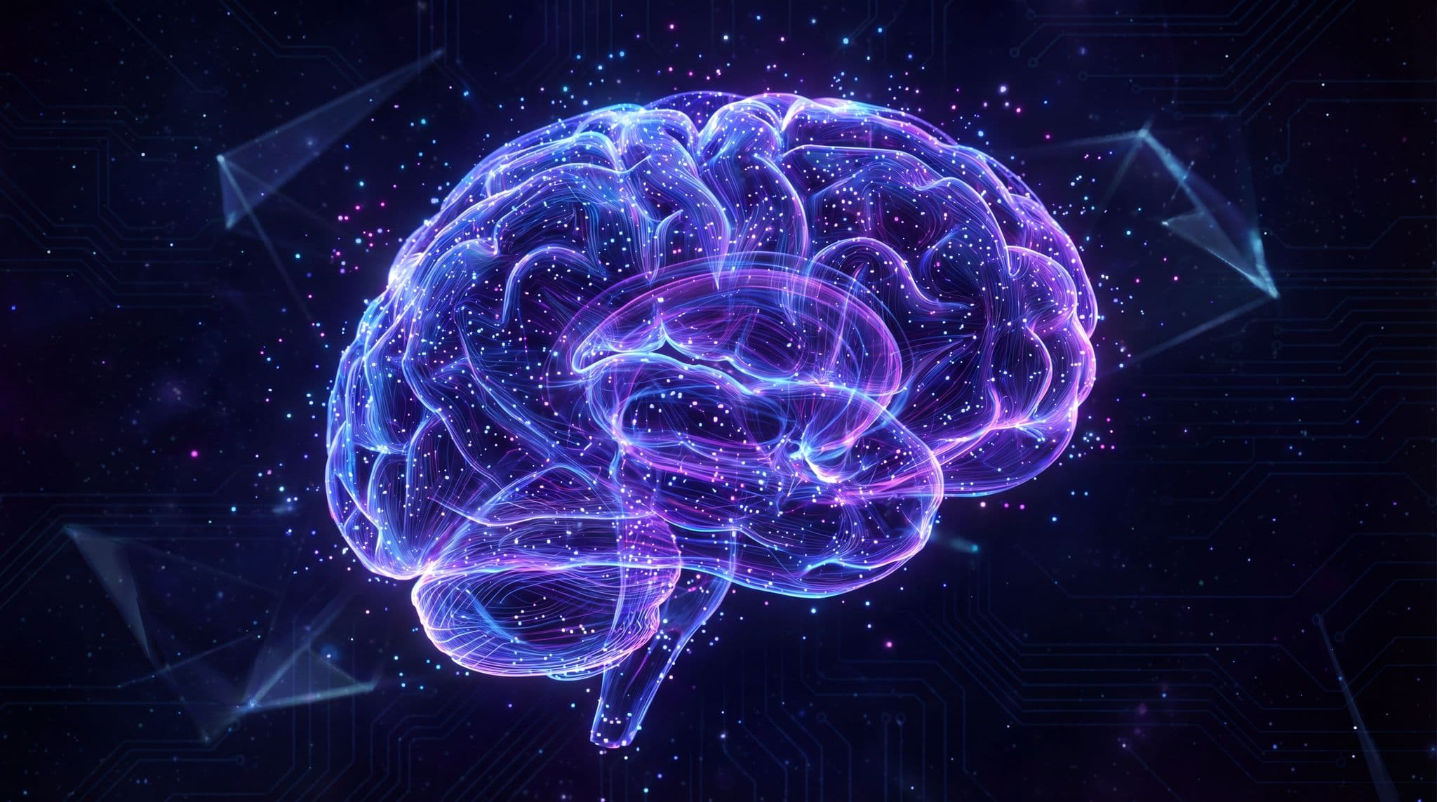 AI neural network visualization