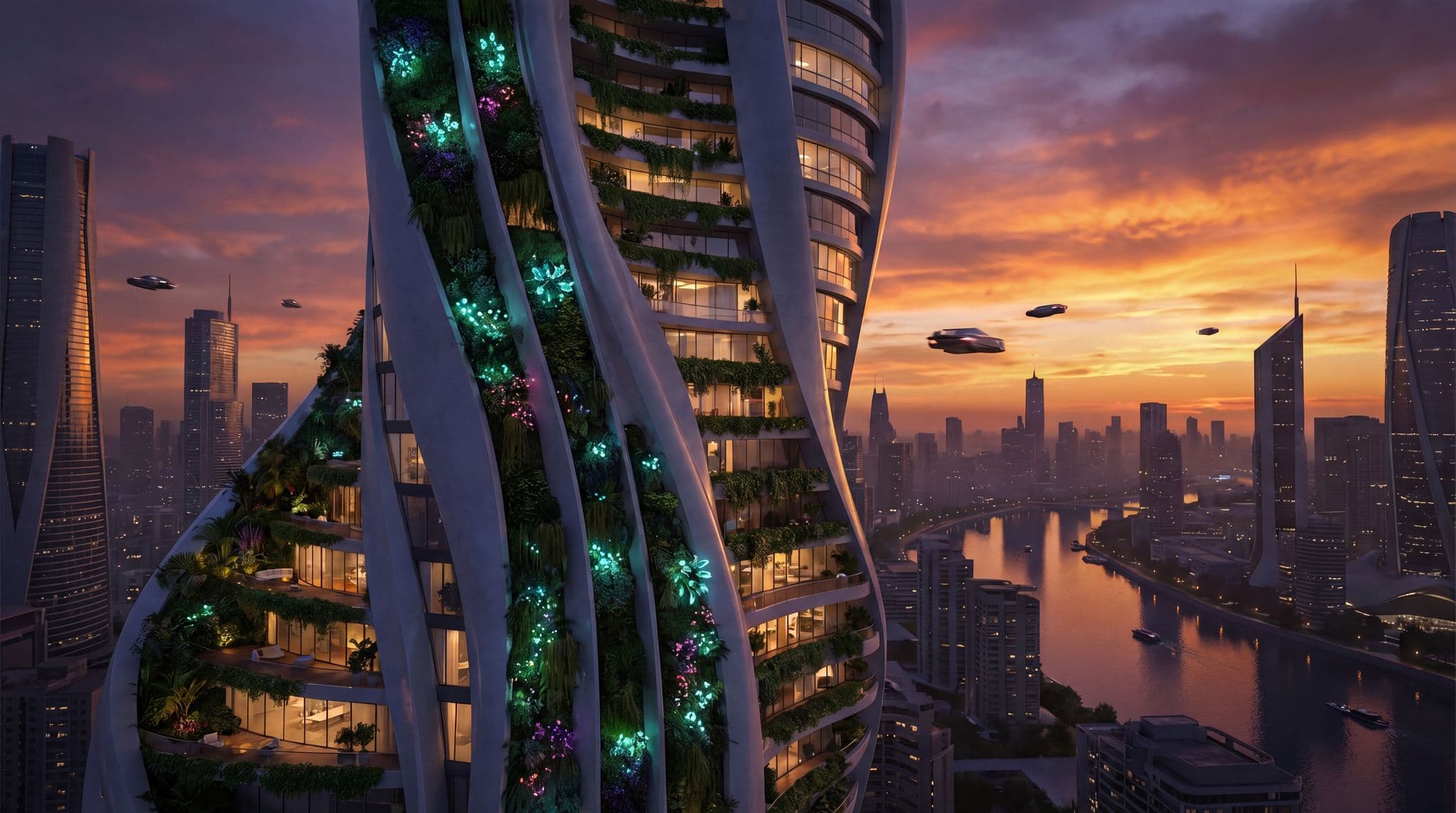 AI architecture visualization